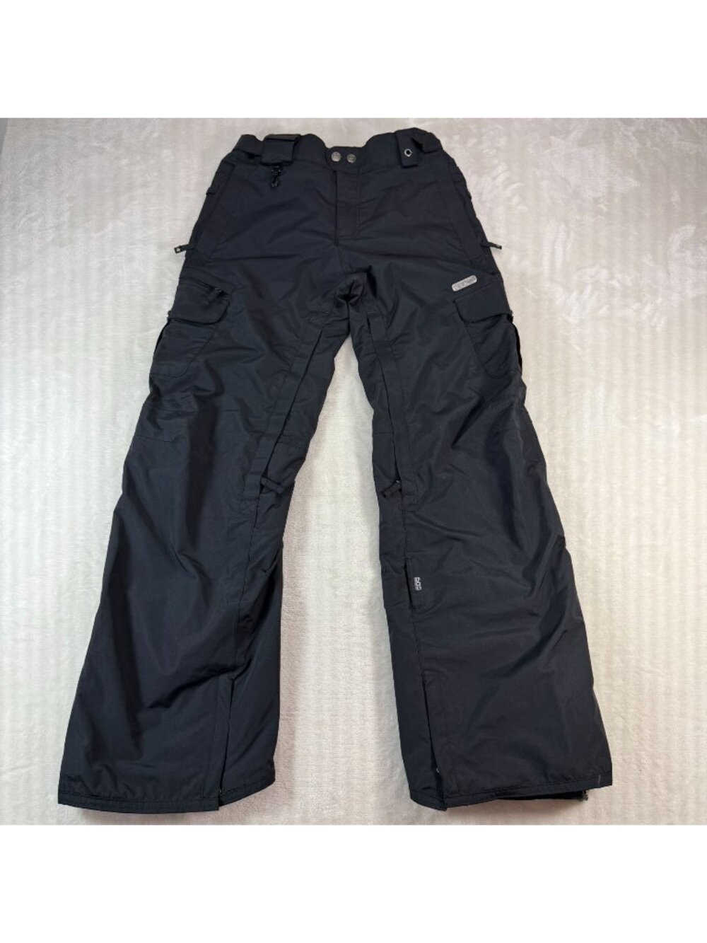 686 Smarty Black Cargo Womens Small Snow Pants Shell Only Ski Snowboard